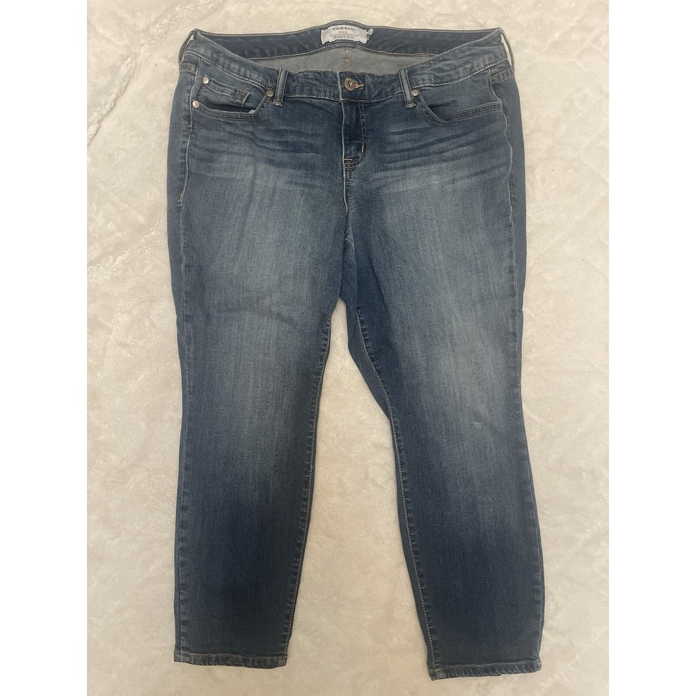 Torrid Women's Jeans Size 16 Skinny Medium Wash‎